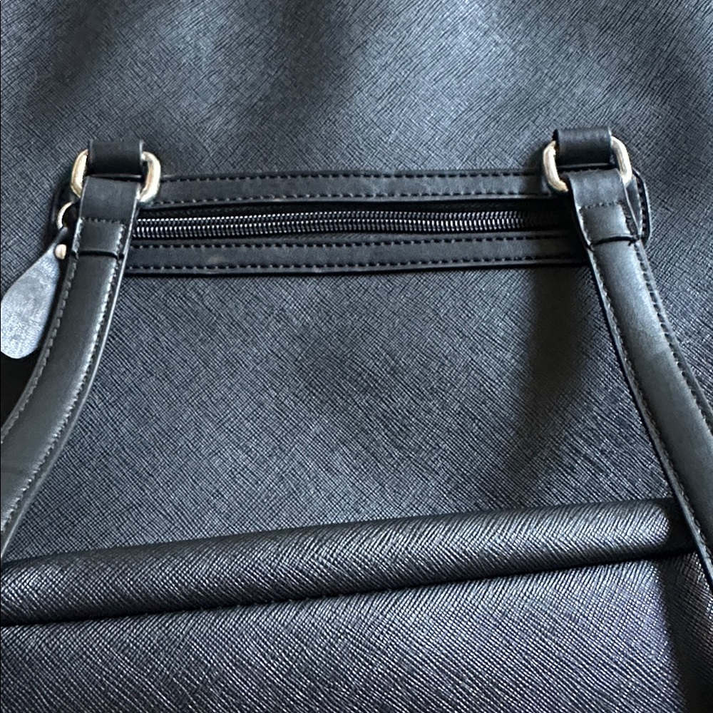 LOW START Black Giani Bernini Leather Bag - Picture 8 of 11